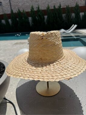Reinhard Plank Natural Straw Sun Hat - Wide Brim